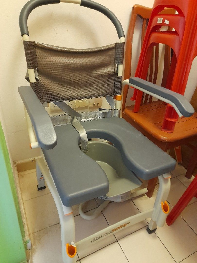 Commode Without Handles Commode Chair without wheels, Beauty & Personal Care, Sanitary Hygiene ...