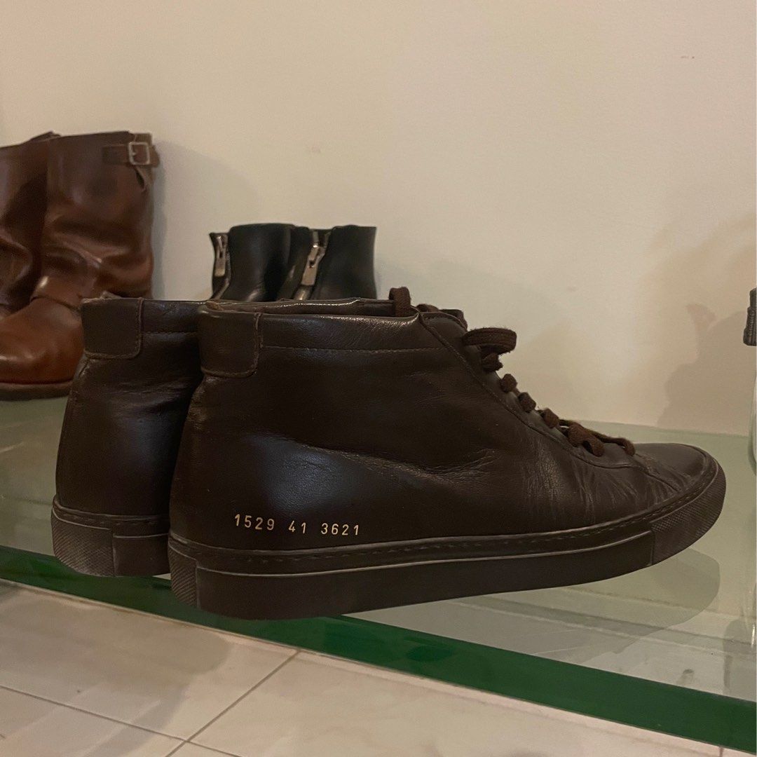 Common Projects Achilles Mid Top Men s Fashion Footwear