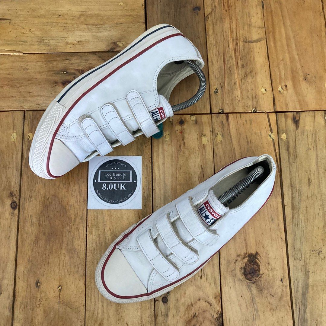 Converse velcro canvas sales shoes
