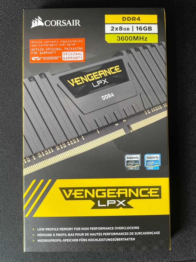 Mémoire RAM - CORSAIR - Vengeance RGB RS DDR4 - 16GB 2x8GB DIMM