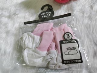 Cotton Stuff Booties for newborn