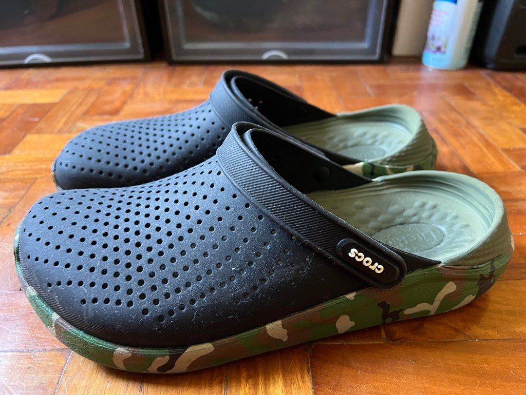 Crocs literide size 10us Men s Fashion Footwear Slippers