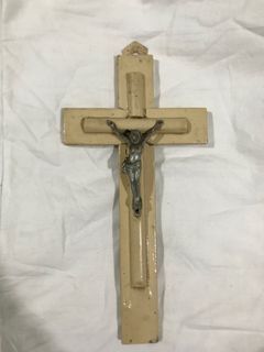 Crucifix pewter corpus