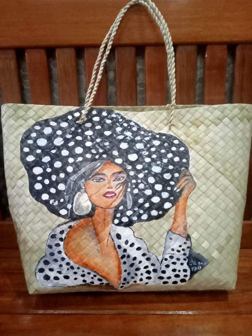Custom HandPainting bayong bagsPalawan on Carousell