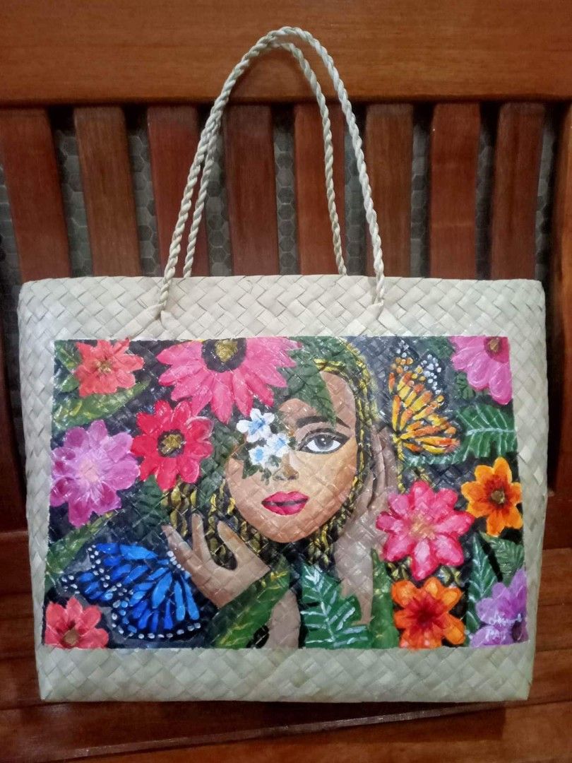 Custom HandPainting bayong bagsPalawan on Carousell