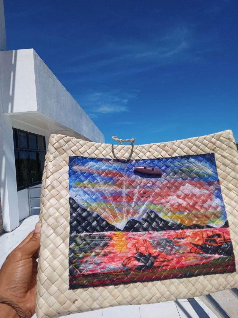 Custom HandPainting bayong bagsPalawan on Carousell
