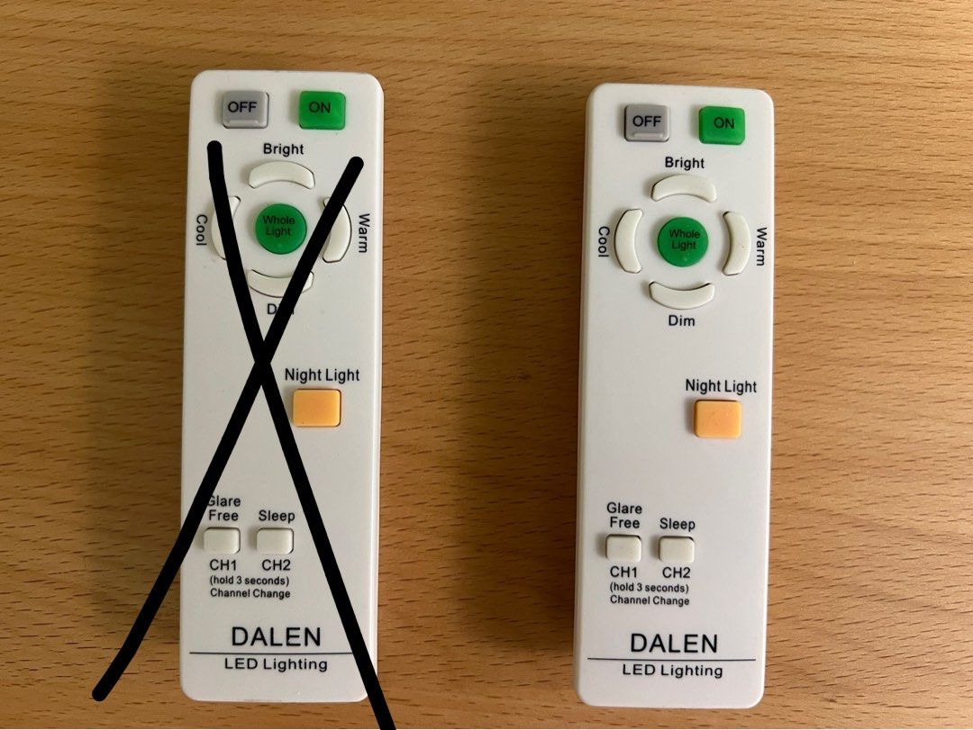 Dalen light store remote control