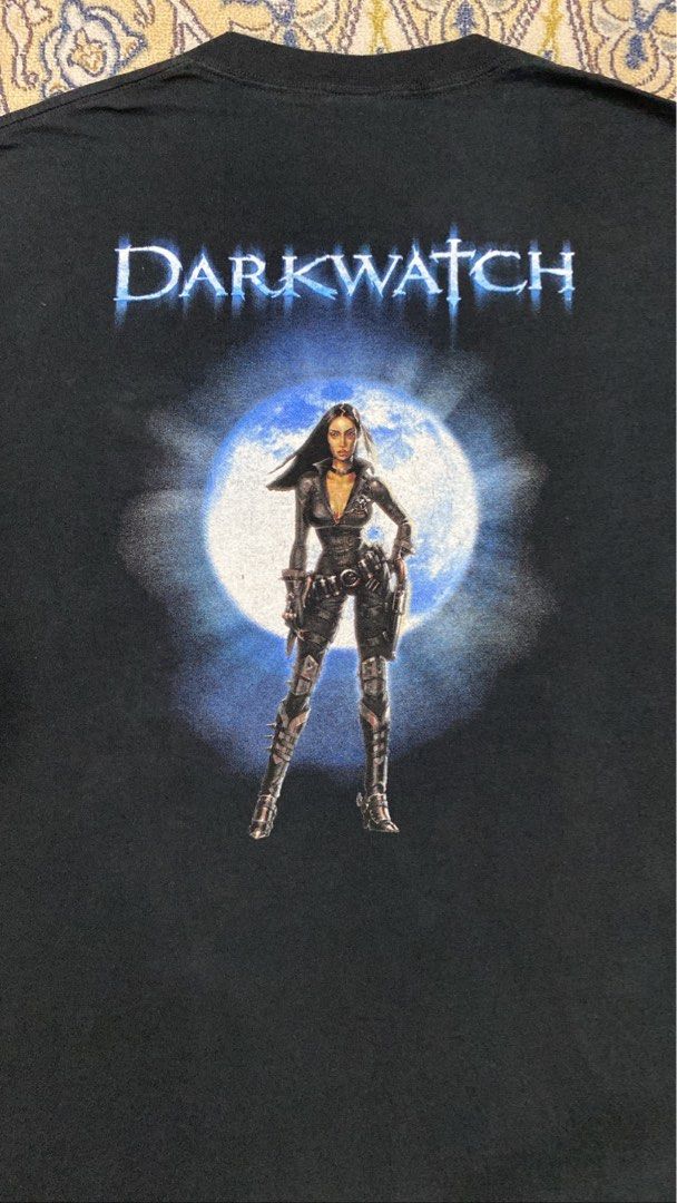 Darkwatch Capcom 2005 vintage game tee, Men's Fashion, Tops & Sets