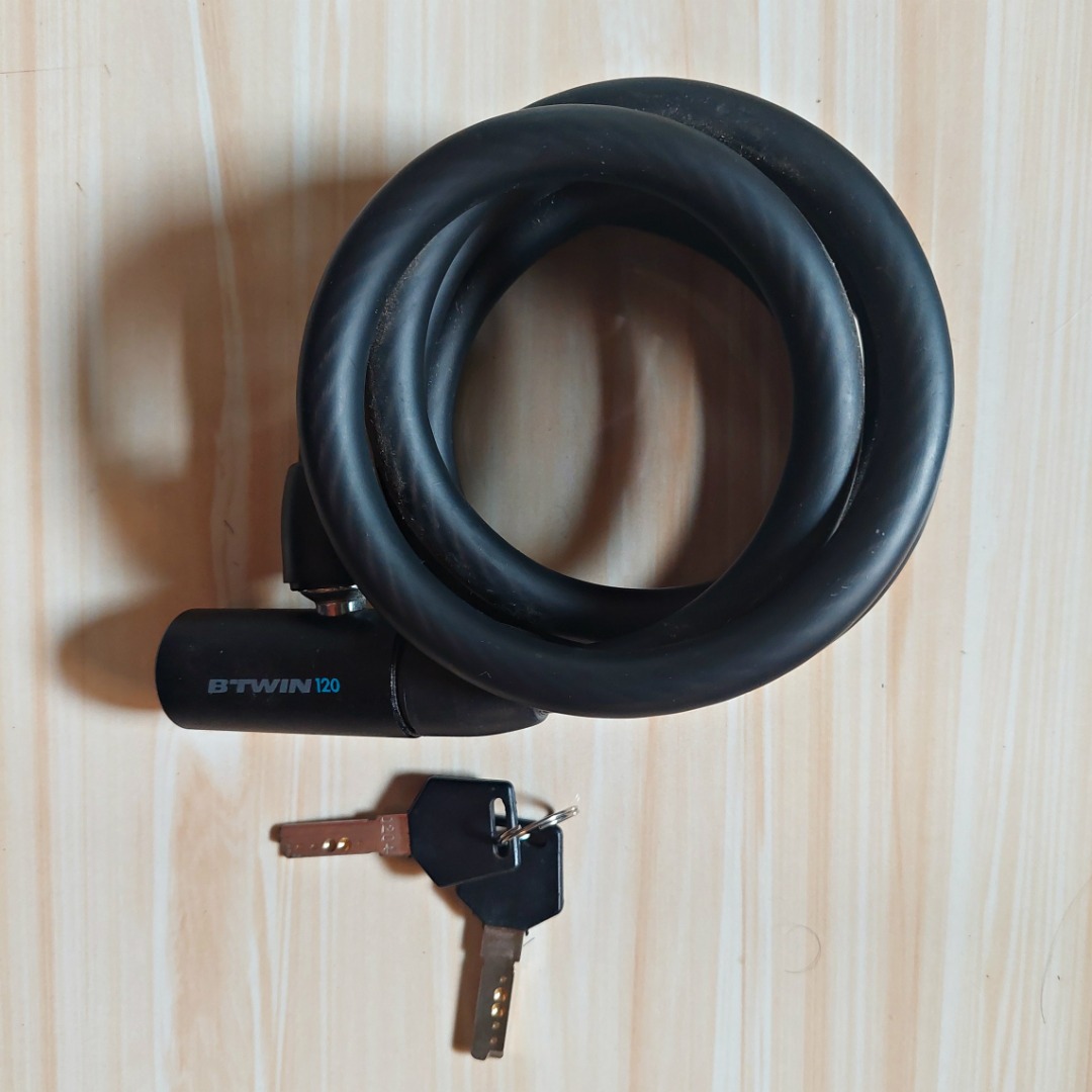 Btwin cheap 120 lock