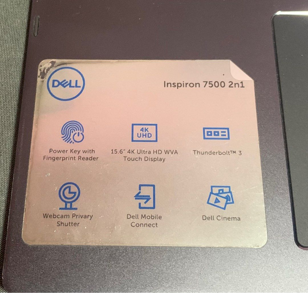 Dell Inspiron 7500 2n1 i7 10thGen, Computers & Tech, Laptops