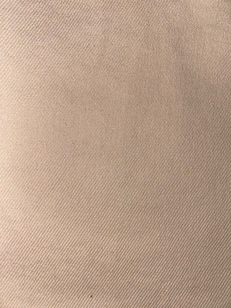 Denim cream colored pencil skirt (Category: Skirts) located in Navotas City. Submitted by uranium_235 (Listing ID 1237095482, Image 3). Description: Denim Cream or pale salmon pink in actual With zipper on the side Waistline: 24.5 or 25 inches .