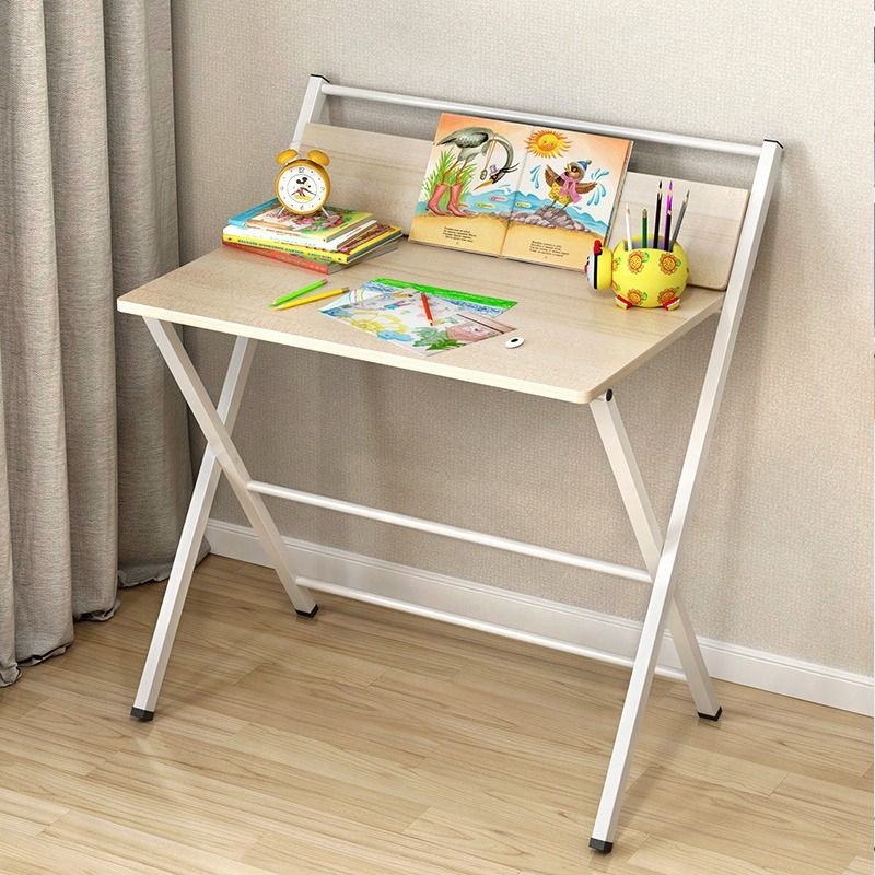 Desk 80cm Study Table Home Office Table Foldable Laptop Table ...