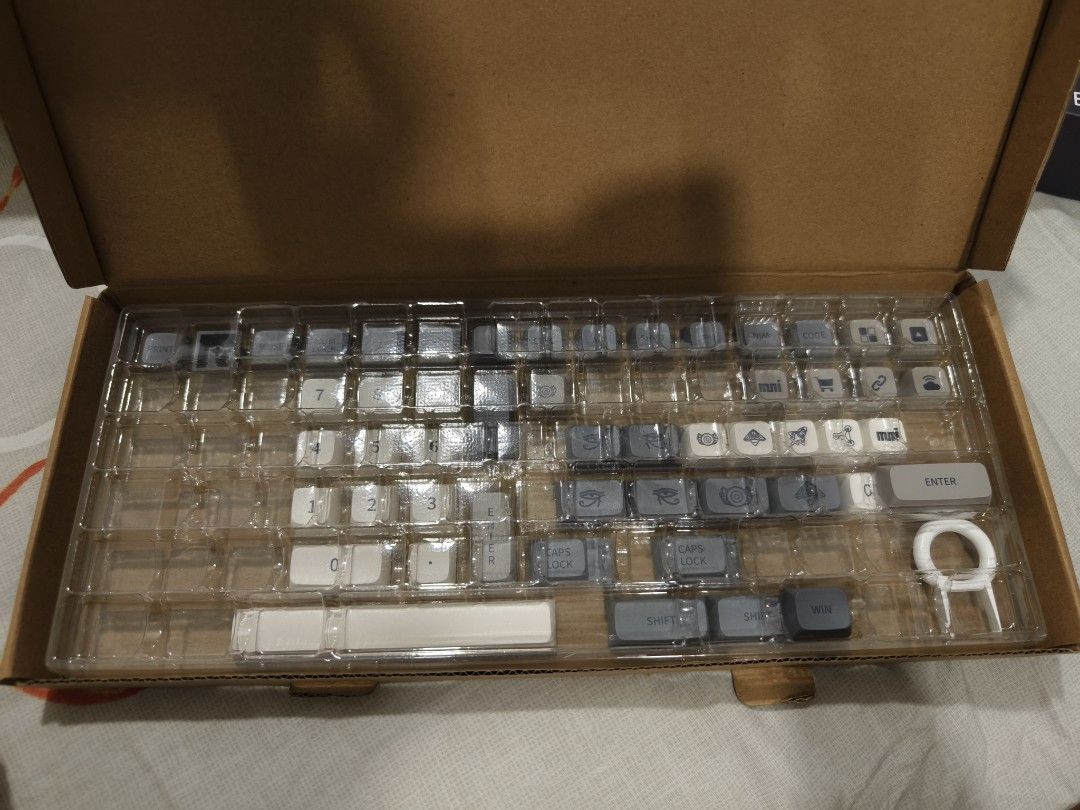 DK87 Customize Keyboard Kit TKL HotSwap Custom RGB TriMode 2.4Ghz