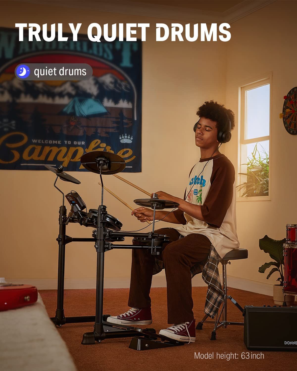 Electronic drum lessons for beginners sale