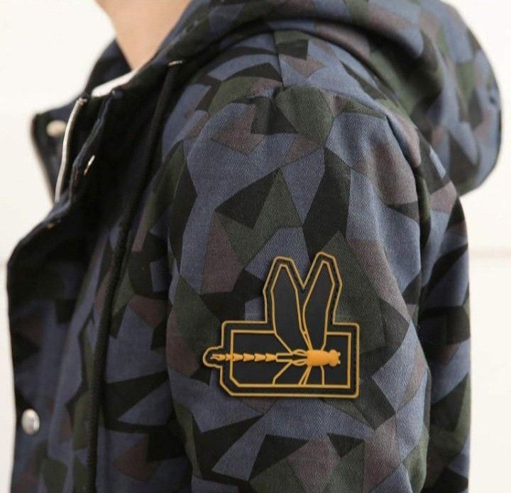 Tactical jacket online with velcro patches