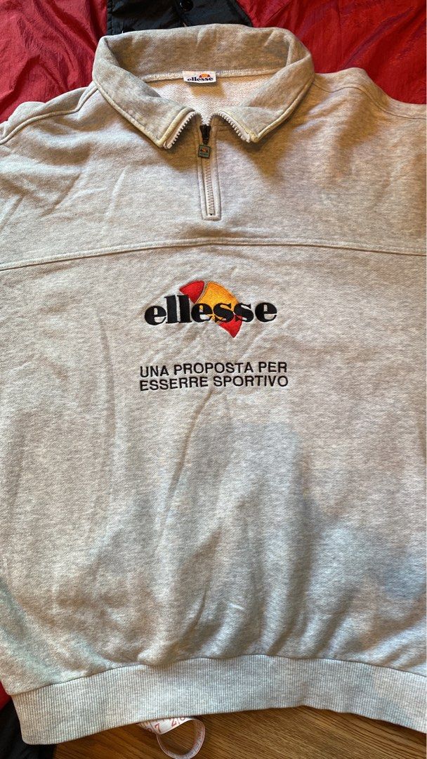 Ellesse half zip fleece store