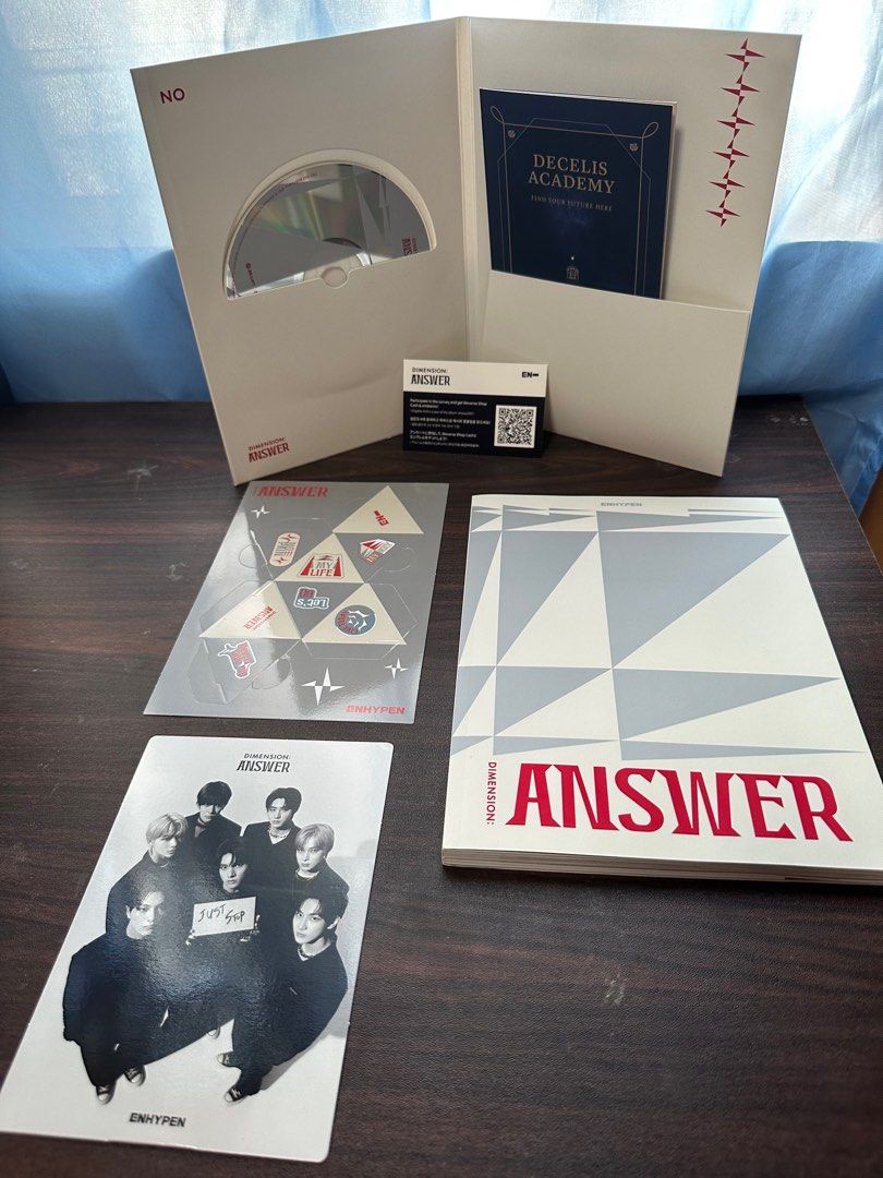 ENHYPEN DIMENSION ANSWER ALBUM, Hobbies & Toys, Memorabilia