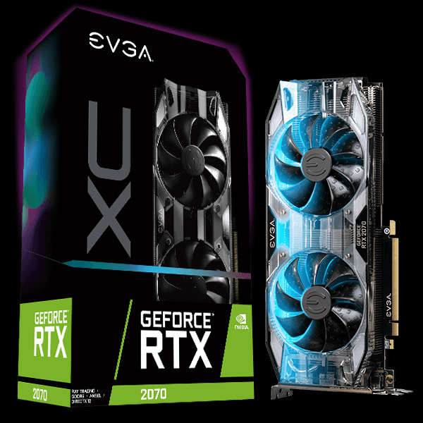 EVGA GeForce RTX 2070 XC Gaming GPU Computers Tech Parts