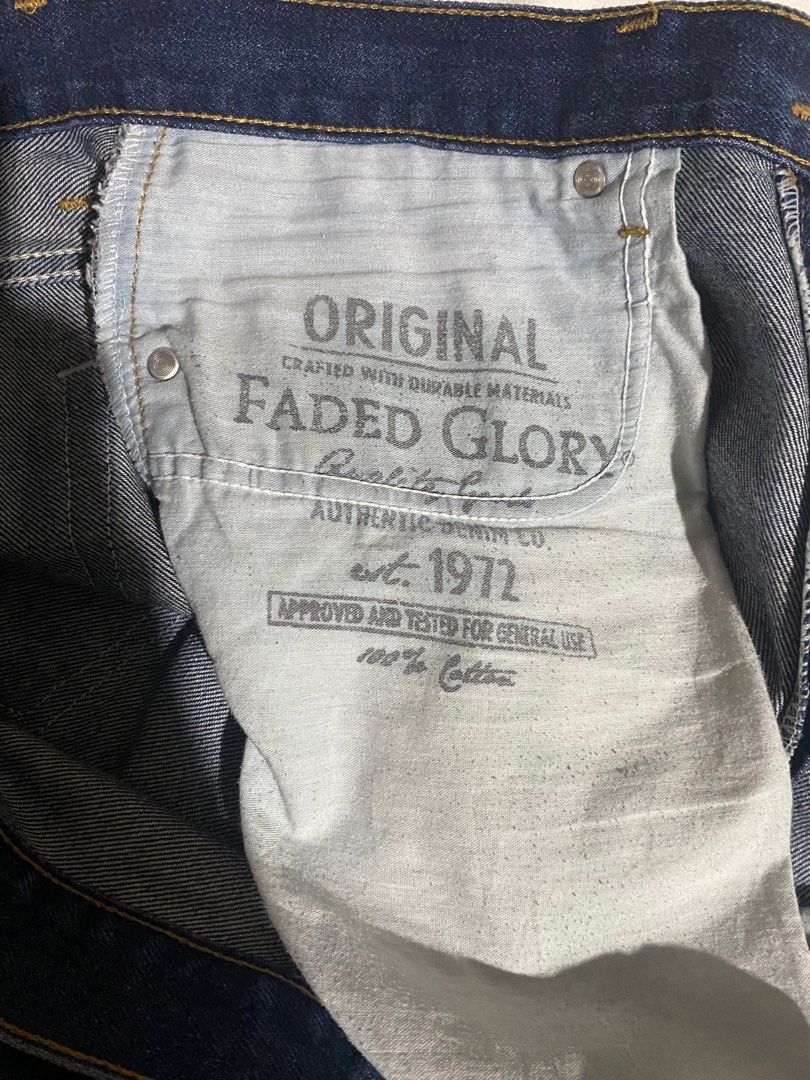 FADED GLORY JEANS, Men's Fashion, Bottoms, Jeans on Carousell