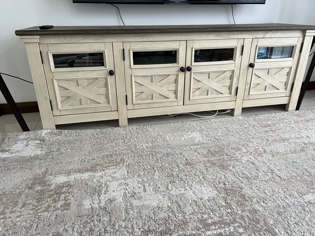 Ashley bolanburg tv stand deals