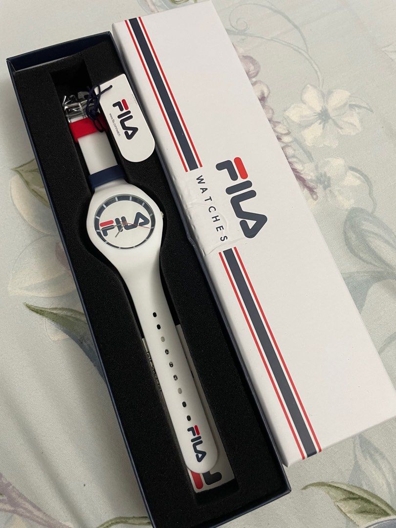 Fila Iconic Sport Watch White