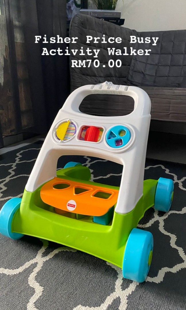 Busy activity 2025 walker fisher price