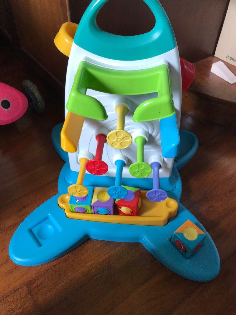 Fisher price roller blocks play wall outlet
