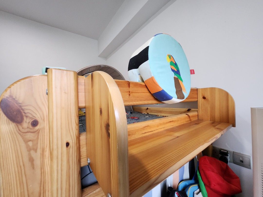 Flexa Double Deck Bed with pull out., Furniture & Home Living