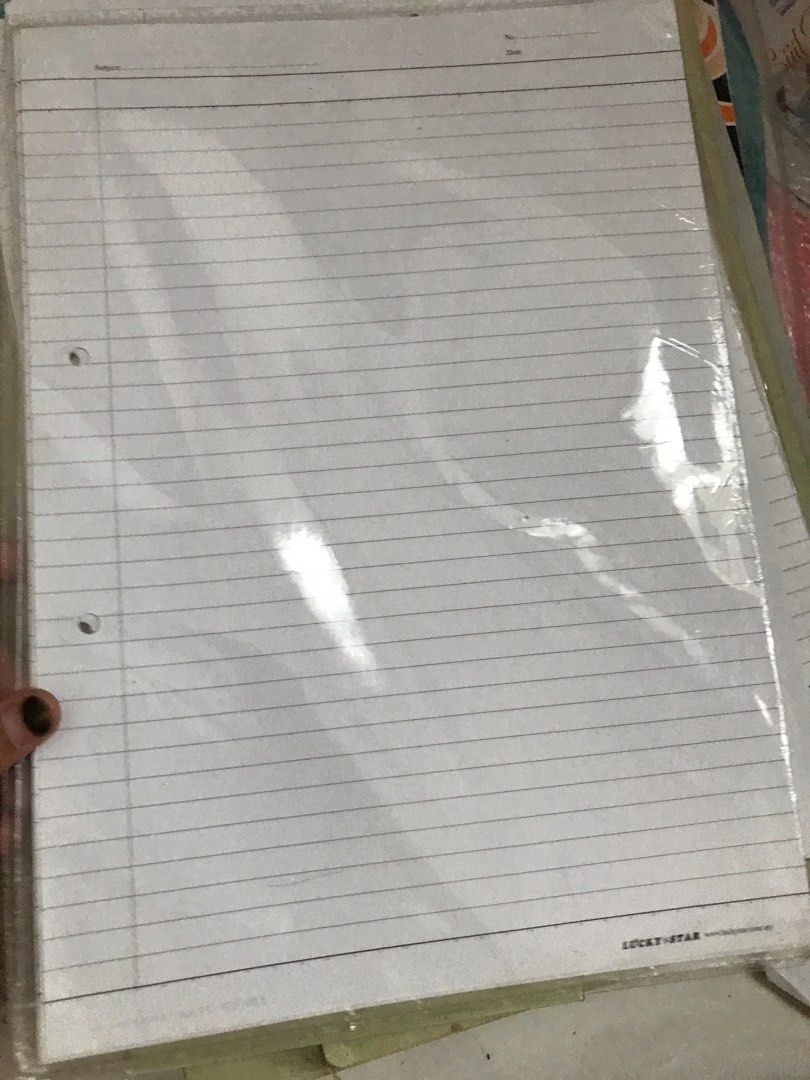 Foolscap paper kertas kajang exam sheet kertas graf graph paper