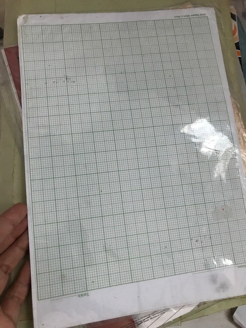 Foolscap paper kertas kajang exam sheet kertas graf graph paper