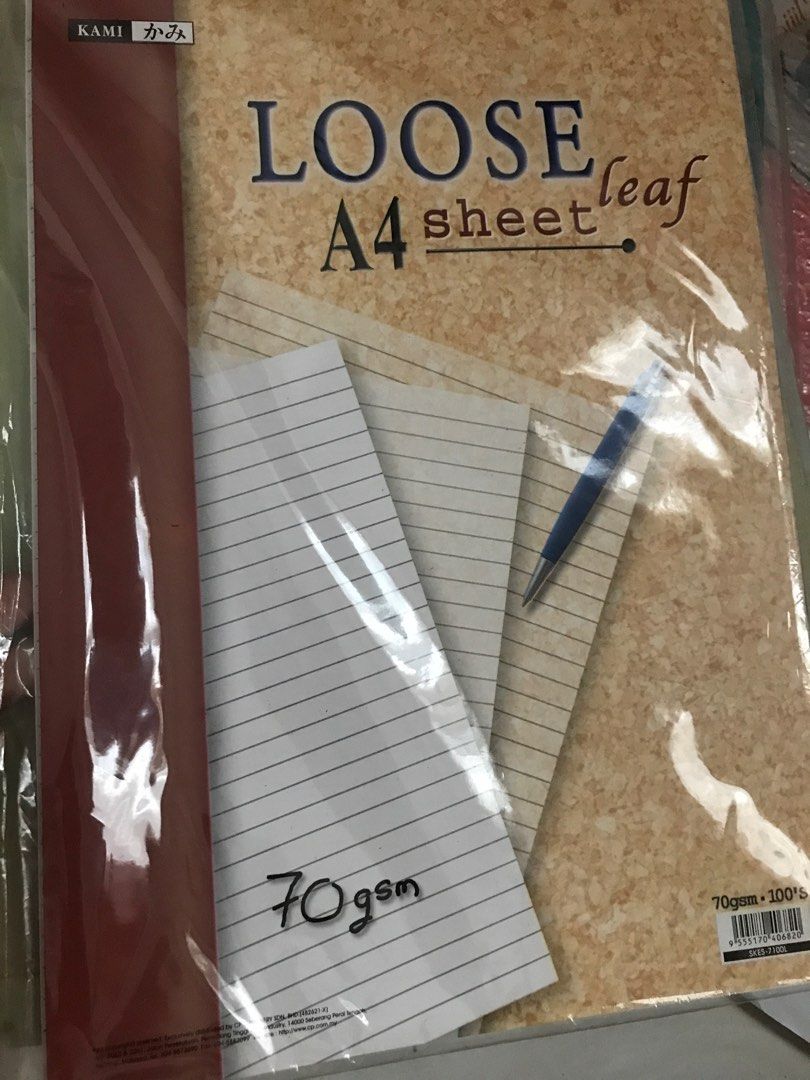 Foolscap paper kertas kajang exam sheet kertas graf graph paper