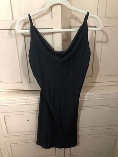 Forever 21 Cowl Neck Satin Dress