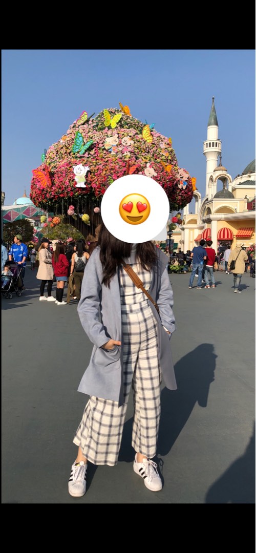 Forever 21 plaid jumpsuit shop