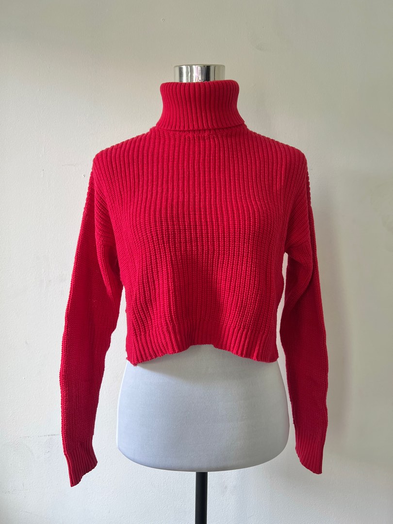 Red turtleneck forever 21 online