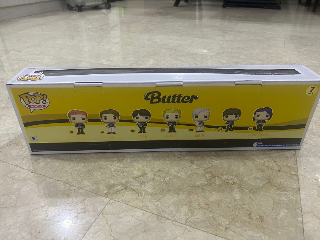 Funko Pop! BTS - BTS Butter - 7-Pack