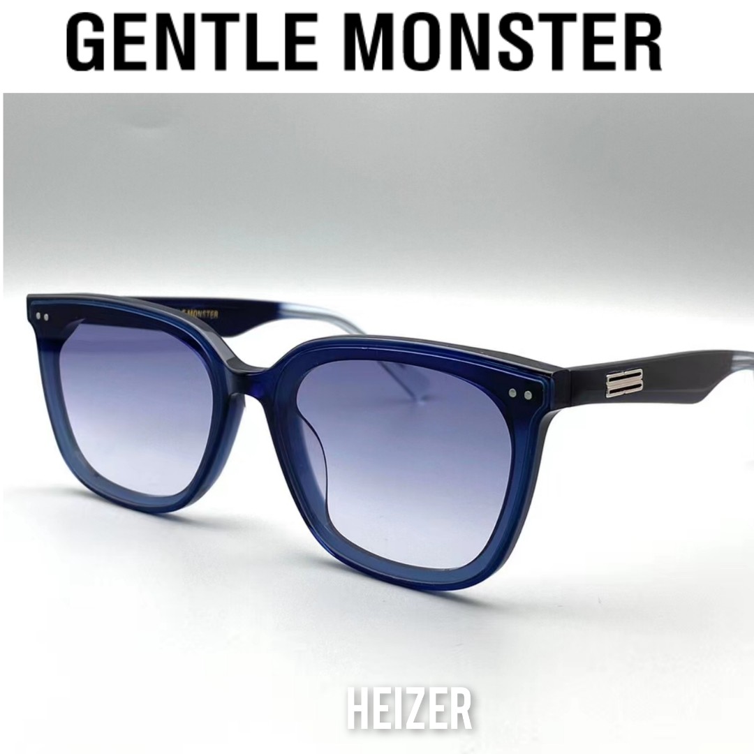 Gentle monster heizer blue gradient lens sunglasses, Men's Fashion ...