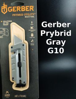 Gerber Prybrid-Utility Knife Gray G10
