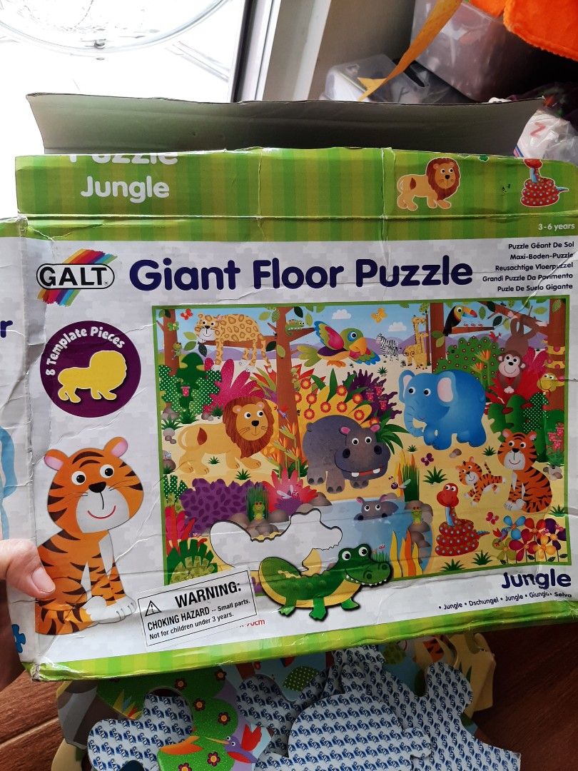 Giant floor puzzle jungle galt on Carousell