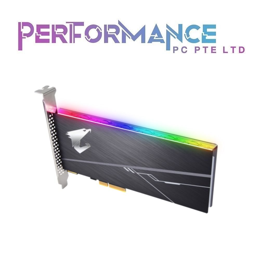 GIGABYTE AORUS RGB AIC NVMe 1.3 PCIe 3.0x4 SSD 512GB 1TB R3480