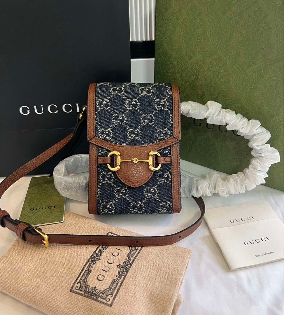 Gucci Horsebit 1955 mini bag (Category: Luxury Bags & Wallets) located in Las Pinas. Submitted by bagsandeverything_02 (Listing ID 1237019168, Image 1). Description: Brand new, authentic Comes complete as shown No to low baller.