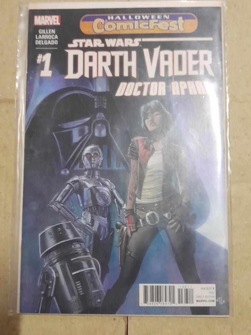 HALLOWEEN COMICFEST 2016 Exclusive STAR WARS: DARTH VADER #1 FREE COMICS (Category: Comics & Manga) located in Iloilo. Submitted by atycollectibles (Listing ID 1237135043, Image 1). Description: ***** ITEM LOCATION: Iloilo City, Philippines ***** BRAND NEW UNUSED CONDITION ITEM This is a HALLOWEEN COMICFEST 2016 Free Comic Book of STAR WARS: DARTH VADER Issue #1 EXCLUSIVELY offered as a giveaway during the official HALLOWEEN COMICFEST celebration