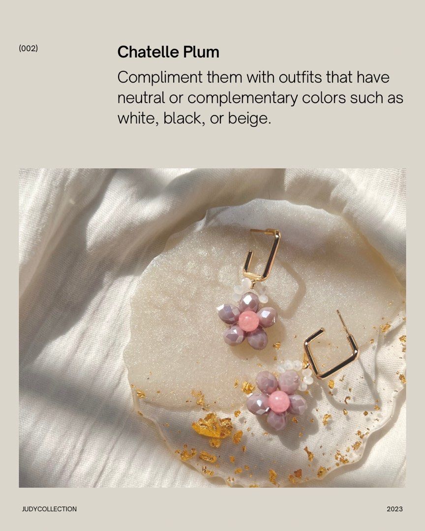 White enamel flower earrings new arrivals