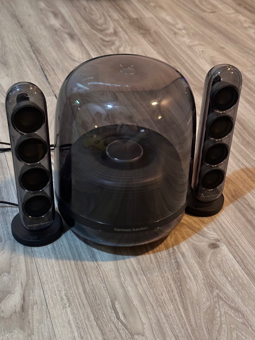 Harman Kardon SoundSticks 4, 音響器材, Soundbar、揚聲器、藍牙喇叭、耳擴 Carousell