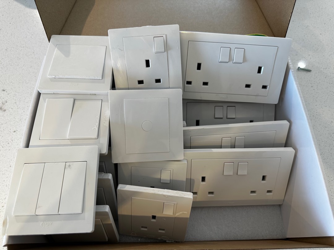 HDB BTO Hager Switches & Sockets Cheapest in Carousell, TV & Home