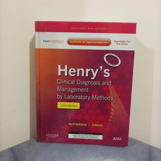 Henry's Clinical Diagnosis & Management by Laboratory Methods 22nd Edition