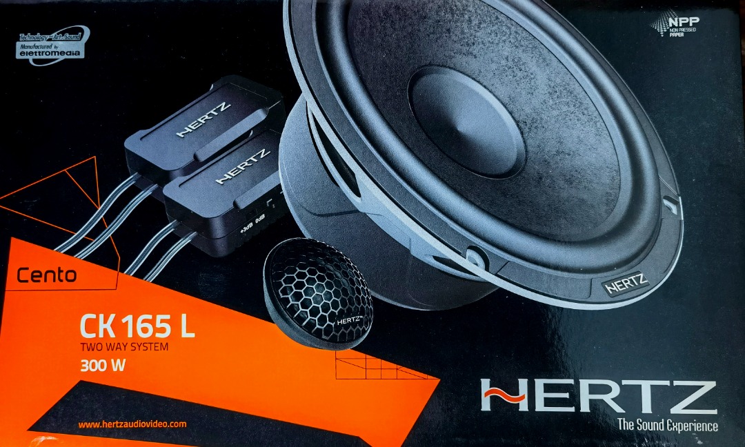 HERTZ CK165L 6.5 INCH CAR SPEAKER 2WAY COMPONENT SPEAKER SOUND SYSTEM