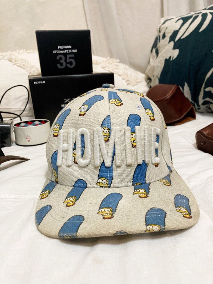 H&M x the Simpsons “Homiiie” cap (Category: Caps & Hats) located in Manila. Submitted by closetcleaningsale (Listing ID 1237006642, Image 2). Description: .