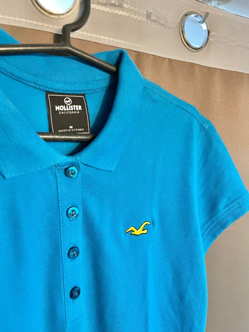 Hollister Polo Shirt (Category: Others Tops) located in Manila. Submitted by RNdeclutter (Listing ID 1237016799, Image 3). Description: Size M No issue (9.5/10) .