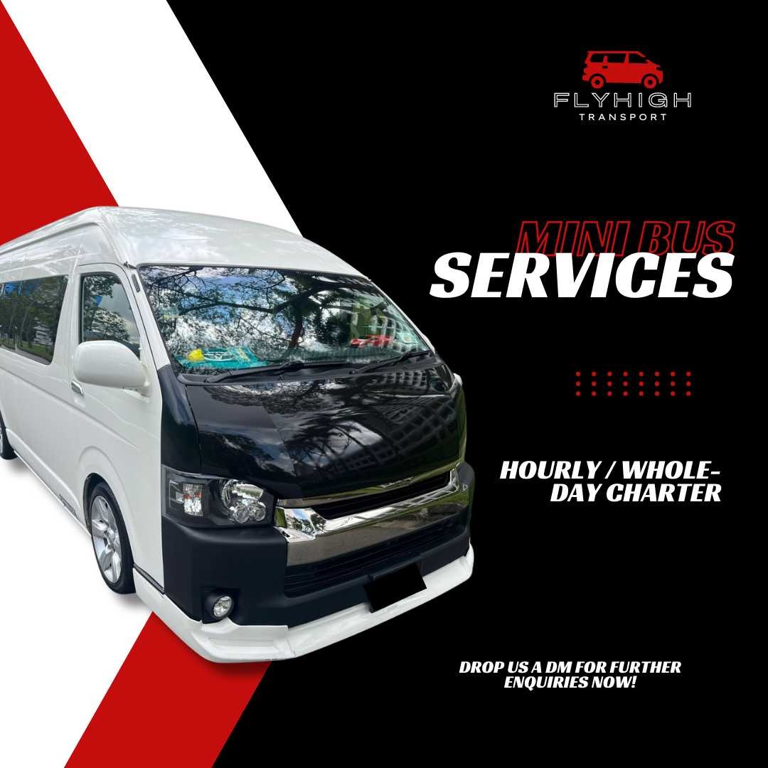 Hourly Bus Charter Services, Cars, Car Rental on Carousell