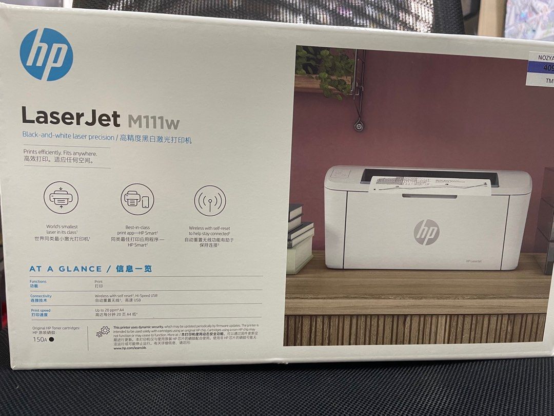 HP LaserJet M111w Printer, Computers & Tech, Printers, Scanners ...